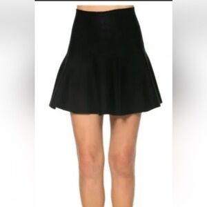Zara Black Skater Skirt Mini size M